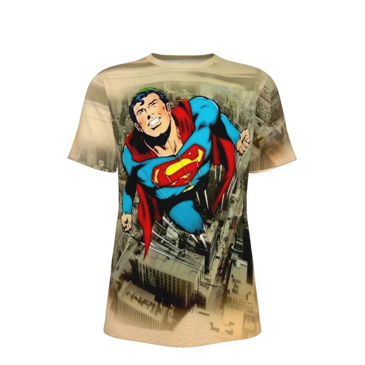 ACTION 419 ALL OVER PRINT SHIRT AND TANK TOP - SUPERMAN - NEAL ADAMS