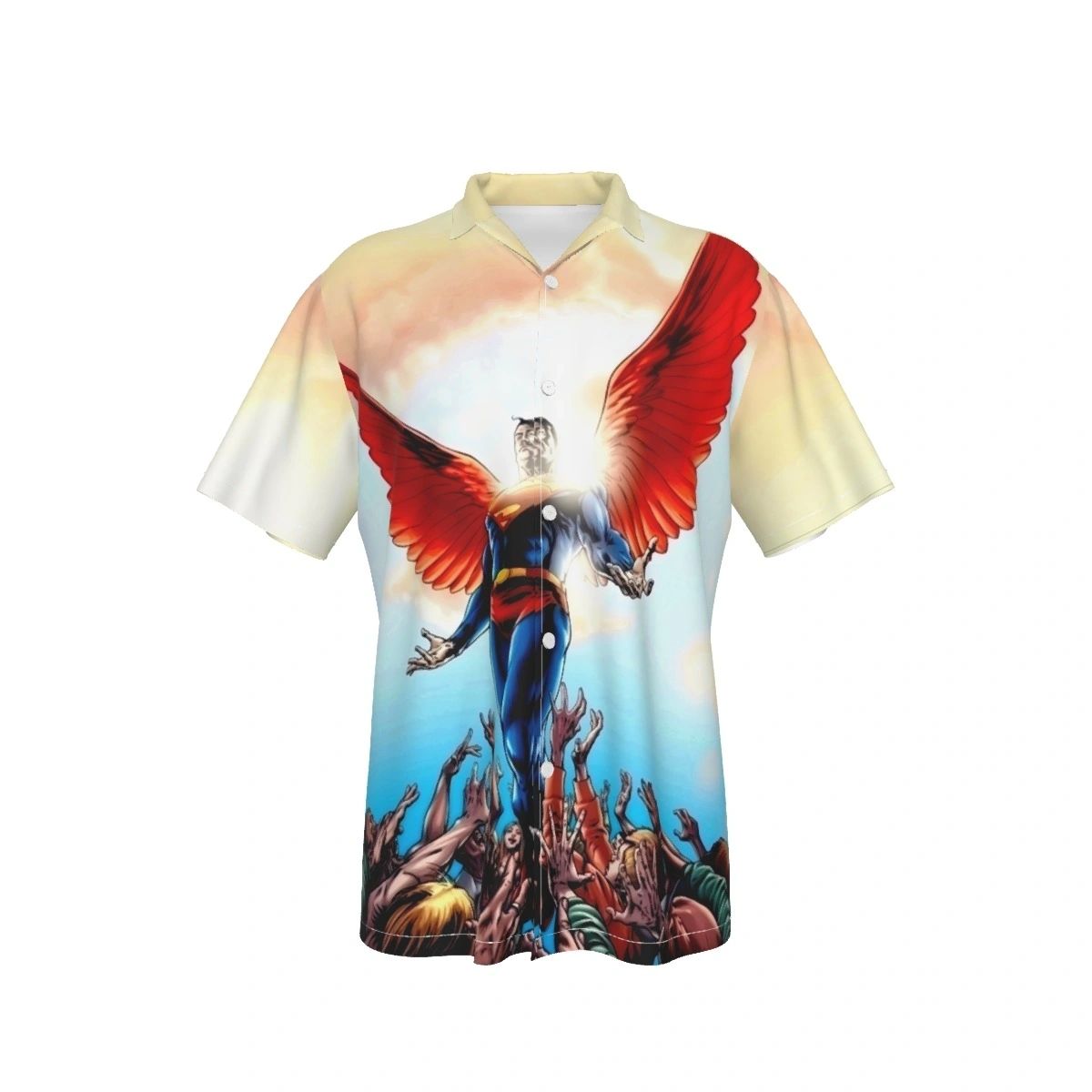 SUPERMAN 659 ALL OVER PRINT SHIRT AND TANK TOP
