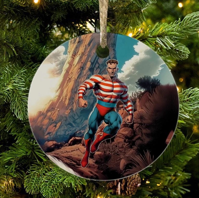 STRIPSEY READY CHRISTMAS TREE ORNAMENT - 7 SOLDIERS OF VICTORY