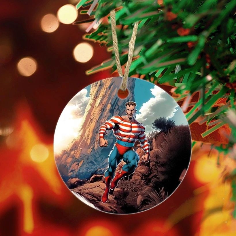 STRIPSEY READY CHRISTMAS TREE ORNAMENT - 7 SOLDIERS OF VICTORY