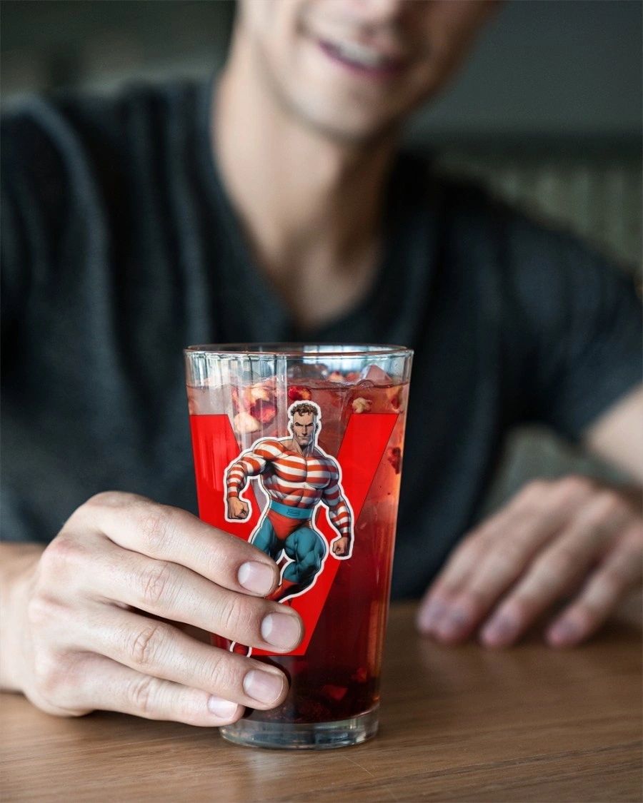 STRIPSEY READY Pint Glass (with Free Shipping) - 7 SOLDIERS OF VICTORY READY
