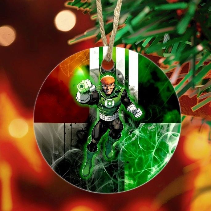 GUY GARDNER READY CHRISTMAS TREE ORNAMENT