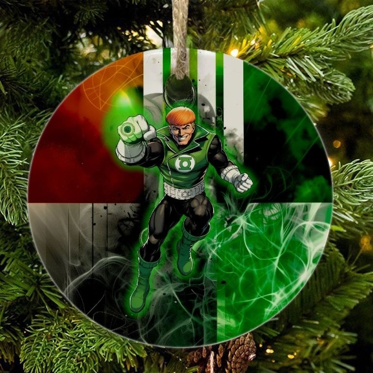 GUY GARDNER READY CHRISTMAS TREE ORNAMENT