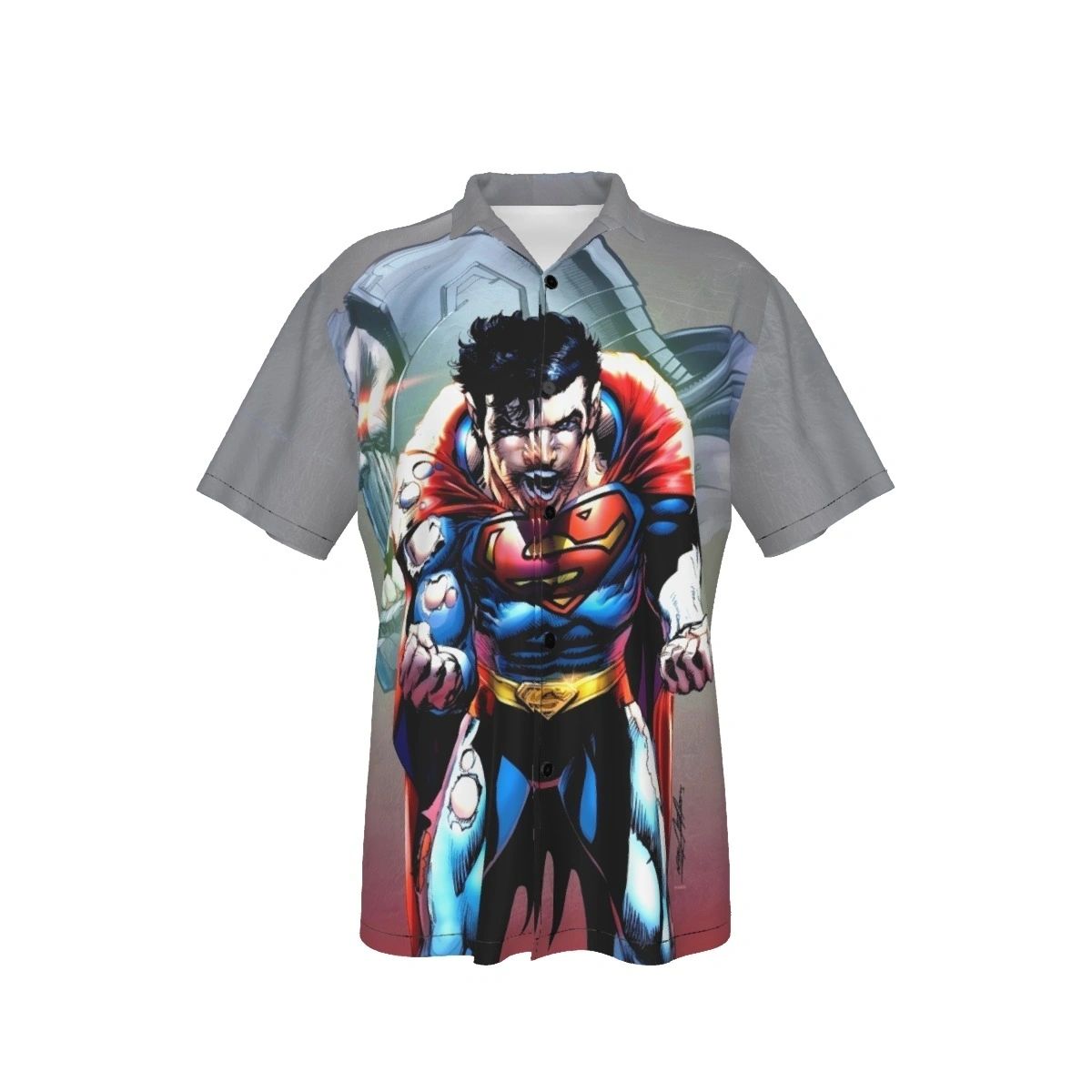 COMING OF SUPERMEN 6 ALL OVER PRINT SHIRT AND TANK TOP - NEAL ADAMS
