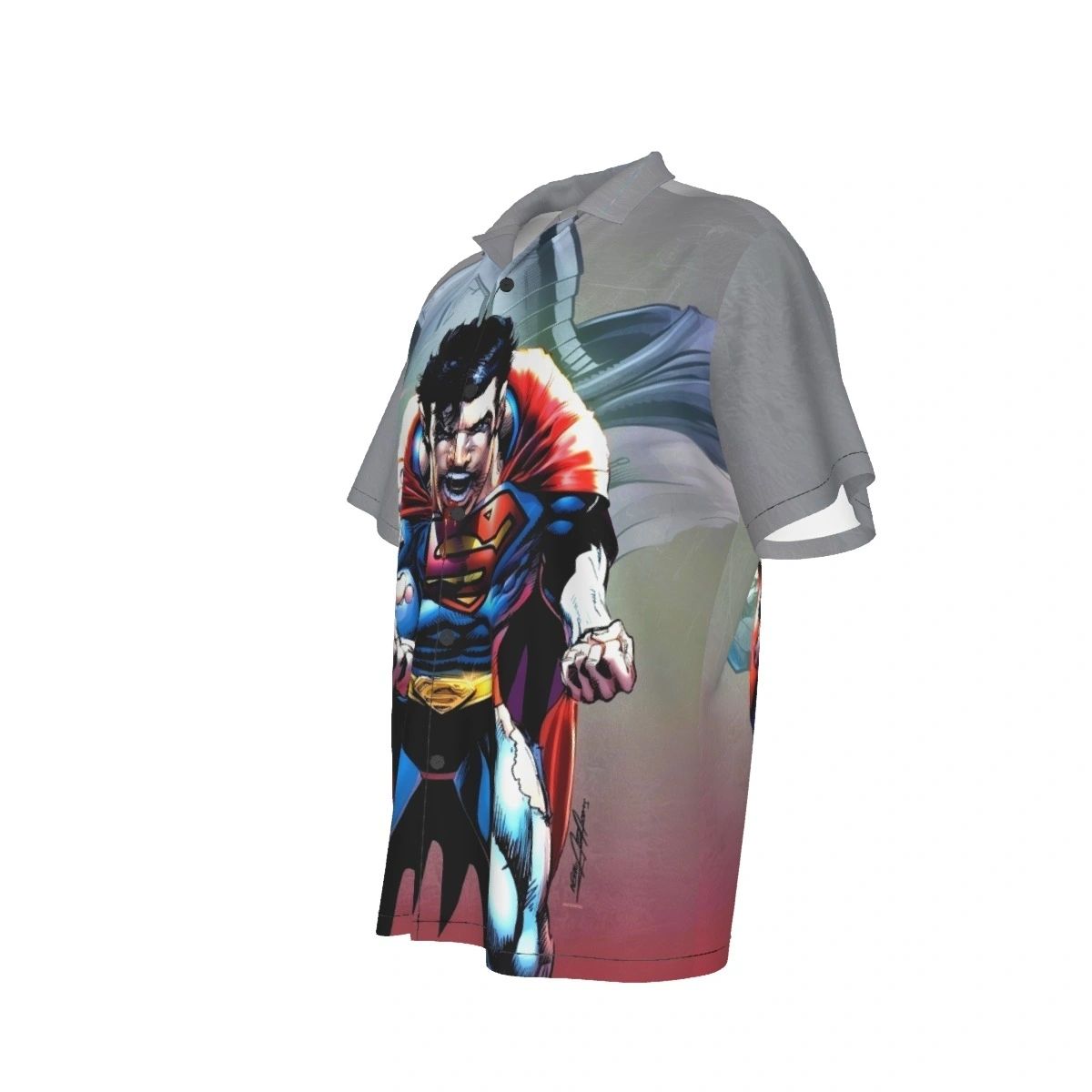 COMING OF SUPERMEN 6 ALL OVER PRINT SHIRT AND TANK TOP - NEAL ADAMS
