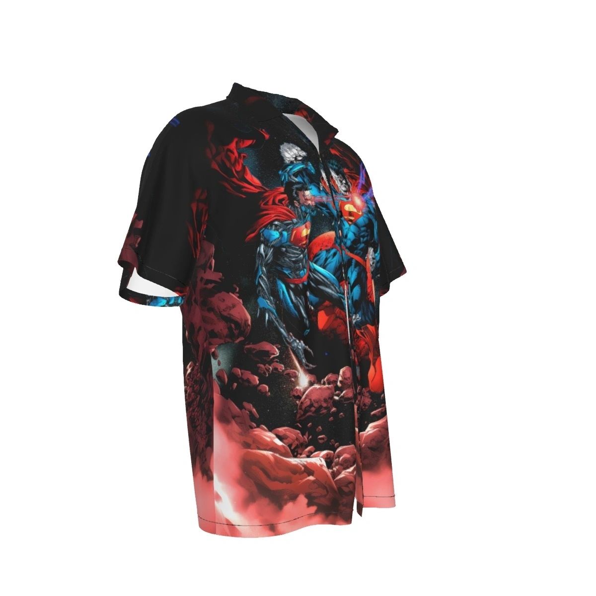 CYBORG SUPERMAN VS BIZARRO ALL OVER PRINT SHIRT AND TANK TOP