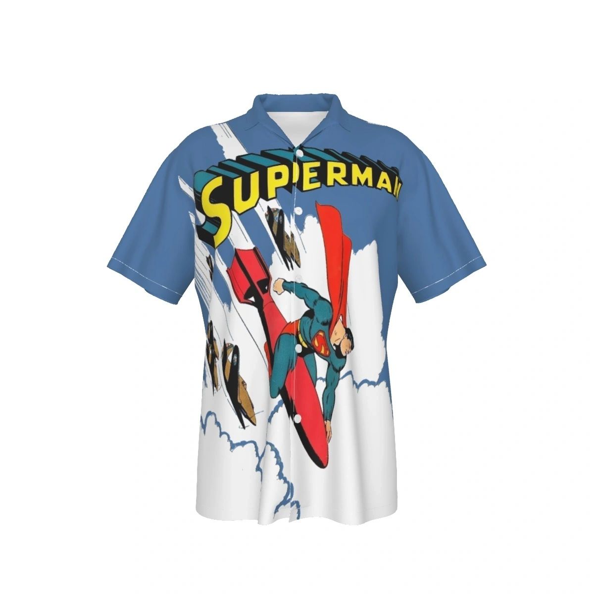 SUPERMAN 18 ALL OVER PRINT SHIRT AND TANK TOP