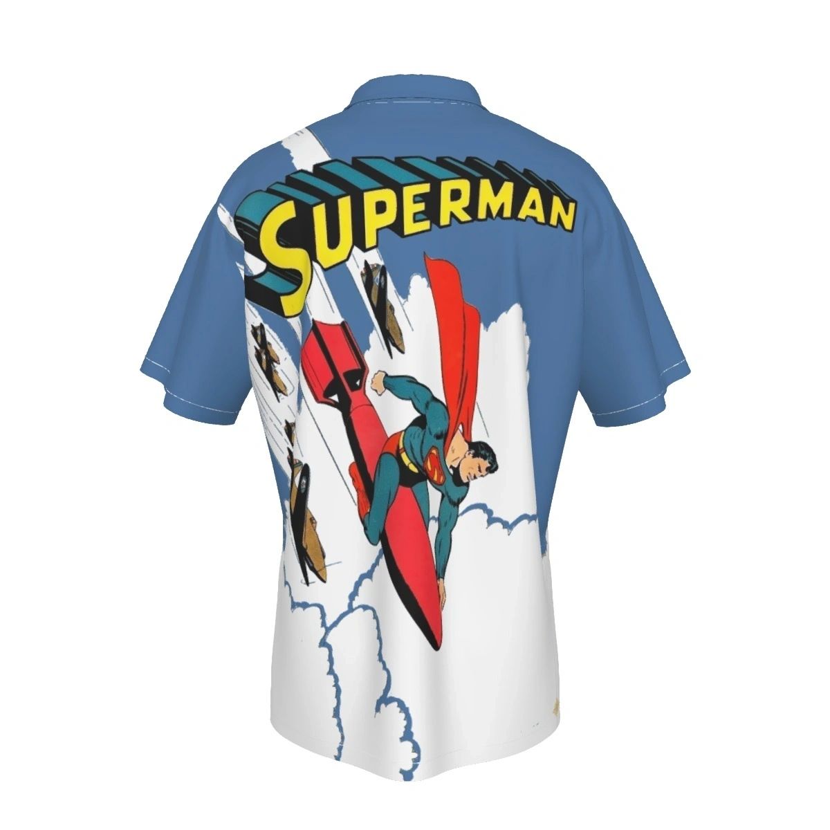 SUPERMAN 18 ALL OVER PRINT SHIRT AND TANK TOP