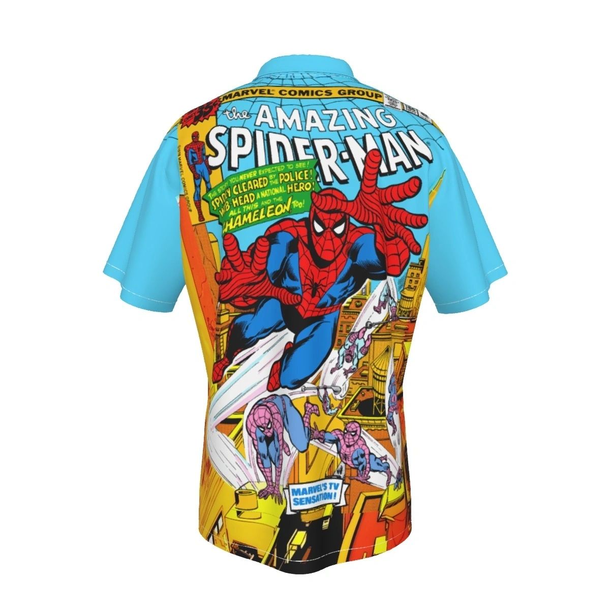 AMAZING SPIDERMAN 185 ALL OVER PRINT SHIRT AND TANK TOP
