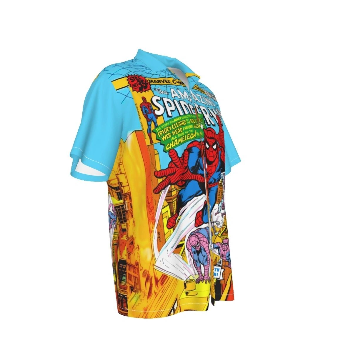 AMAZING SPIDERMAN 185 ALL OVER PRINT SHIRT AND TANK TOP