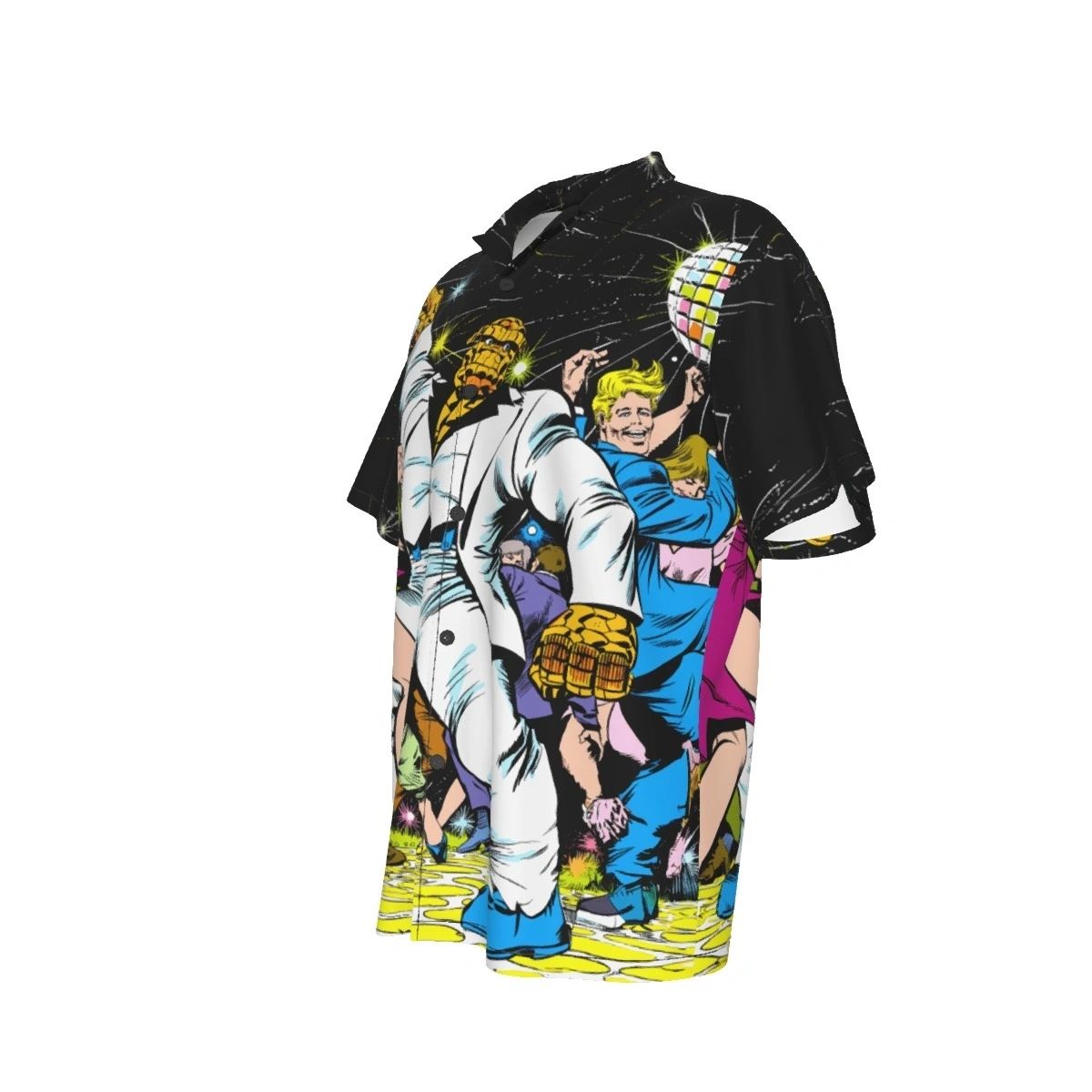 THING & ANGEL DISCO ALL OVER PRINT SHIRT AND TANK TOP