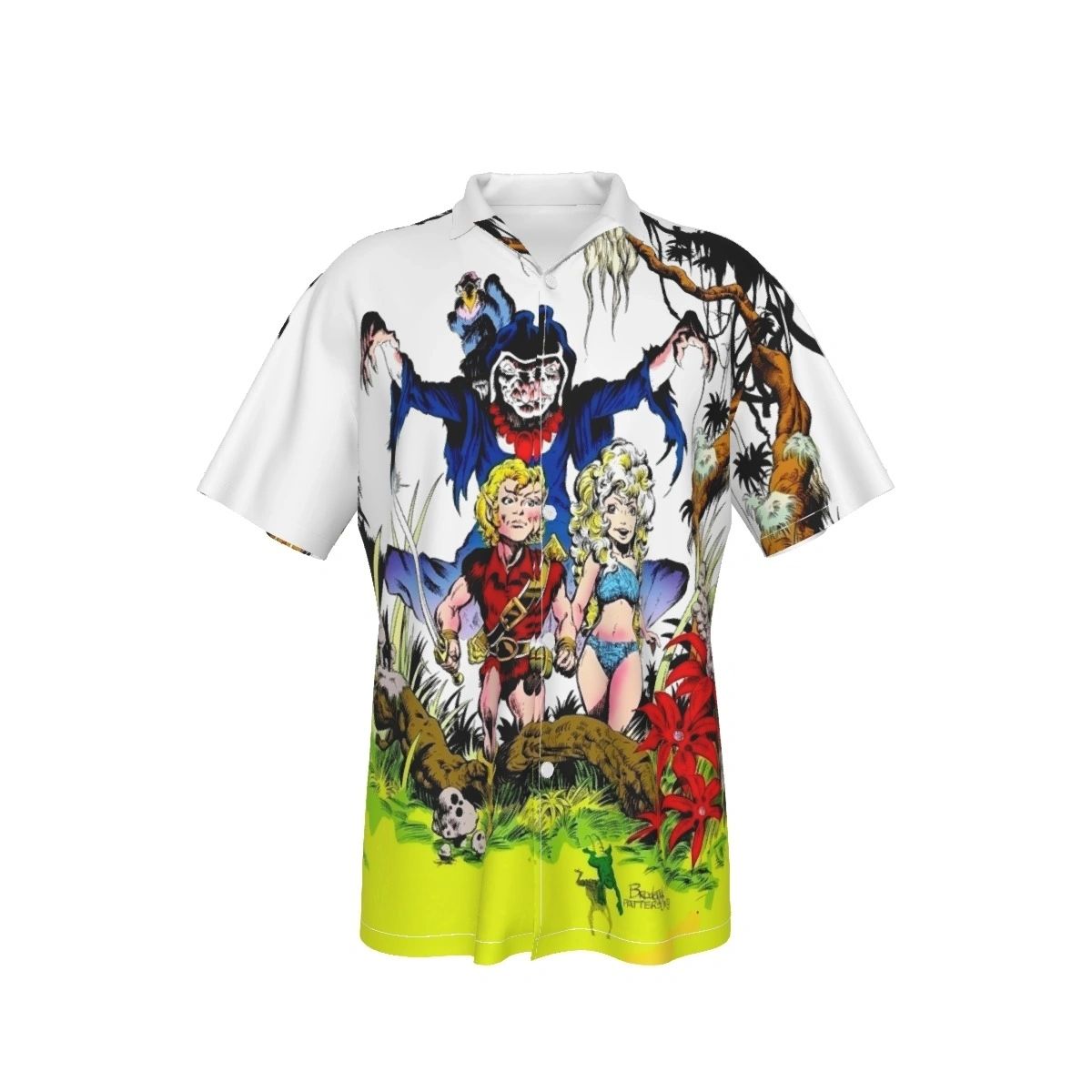 WEIRD WORLD ALL OVER PRINT SHIRT AND TANK TOP - PAT BRODERICK