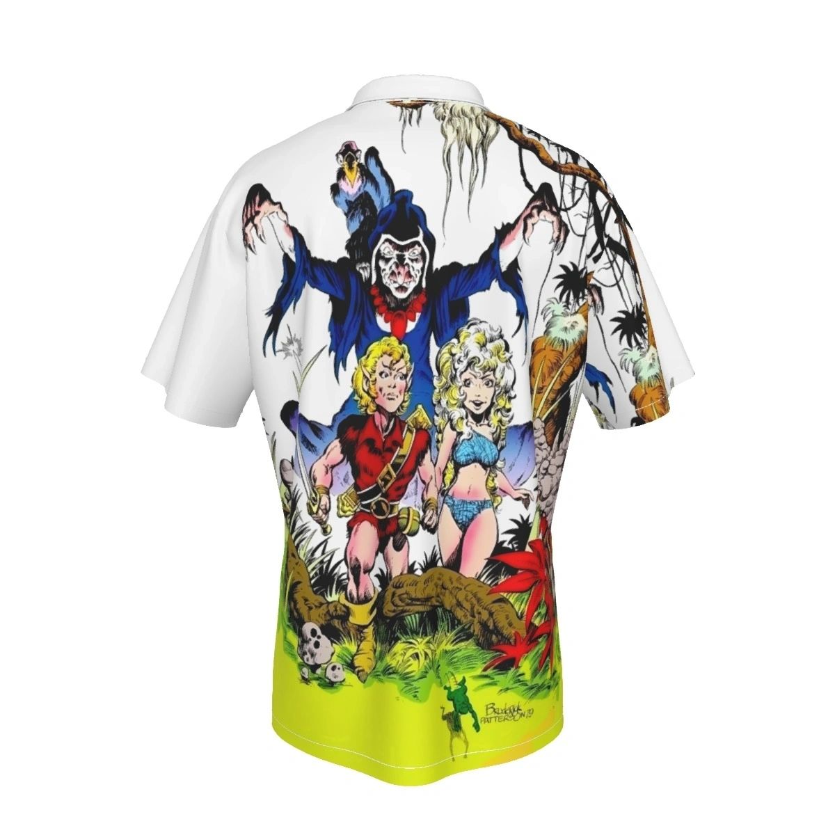 WEIRD WORLD ALL OVER PRINT SHIRT AND TANK TOP - PAT BRODERICK