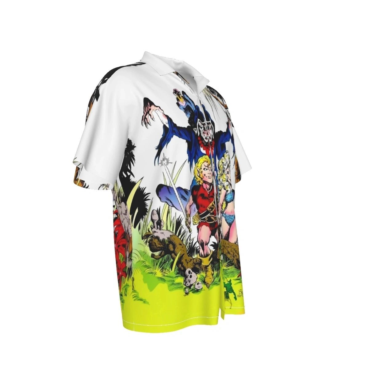 WEIRD WORLD ALL OVER PRINT SHIRT AND TANK TOP - PAT BRODERICK