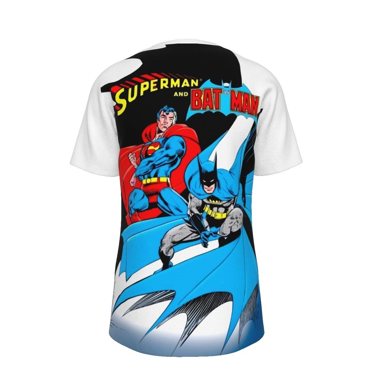 WORLDS FINEST 285 ALL OVER PRINT SHIRT AND TANK TOP -SUPERMAN BATMAN FRANK MILLER