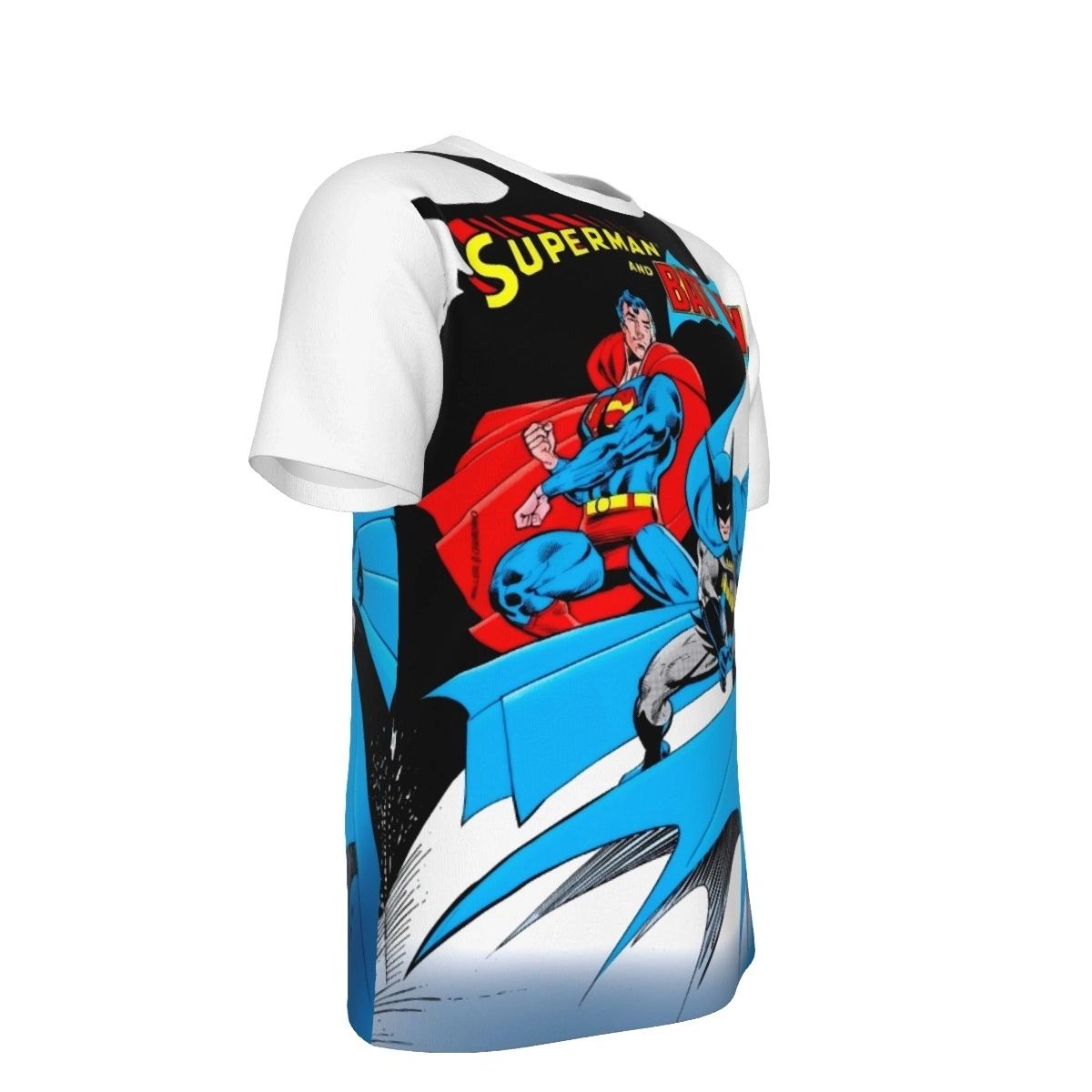 WORLDS FINEST 285 ALL OVER PRINT SHIRT AND TANK TOP -SUPERMAN BATMAN FRANK MILLER