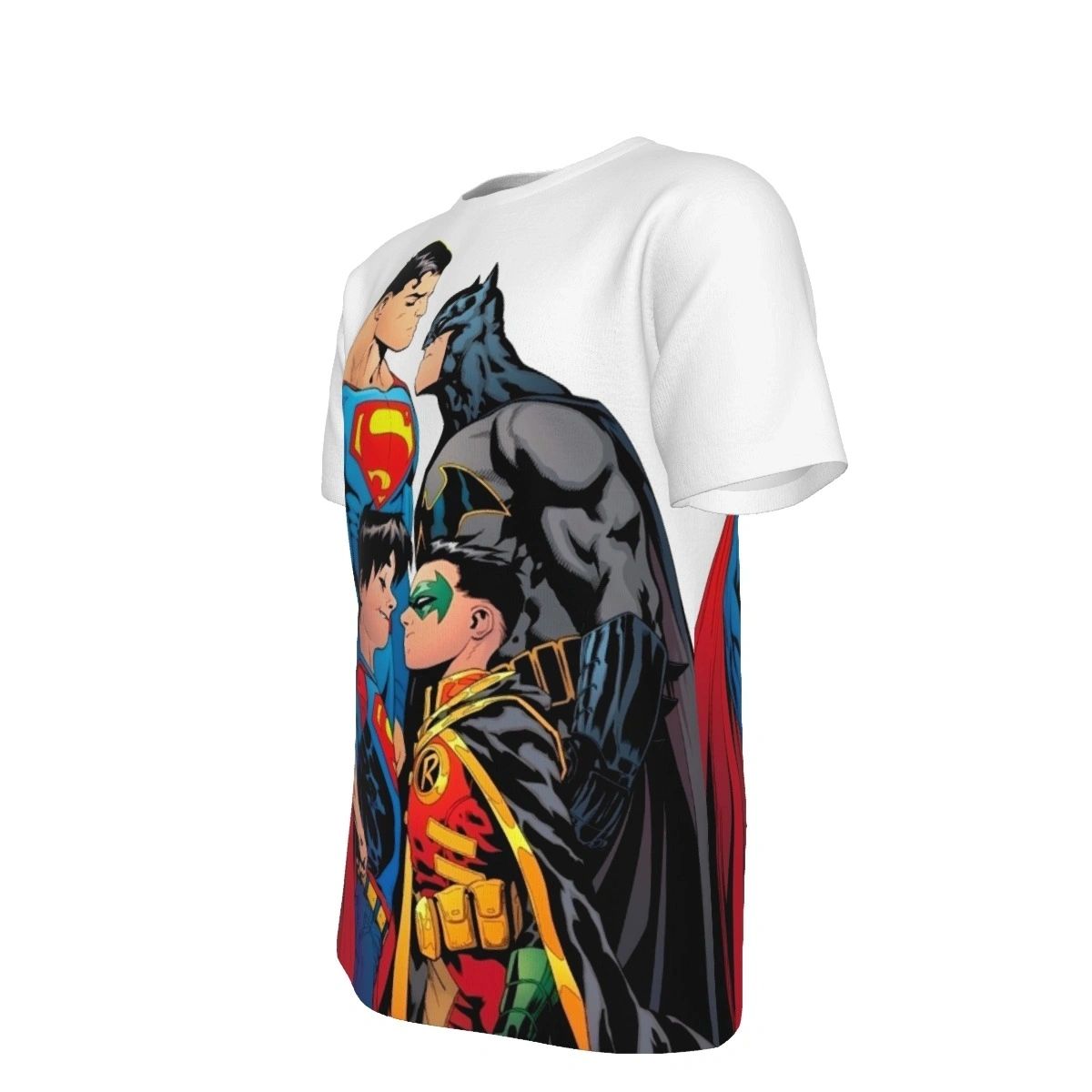 SUPERMAN BATMAN AND SONS ALL OVER PRINT SHIRT AND TANK TOP