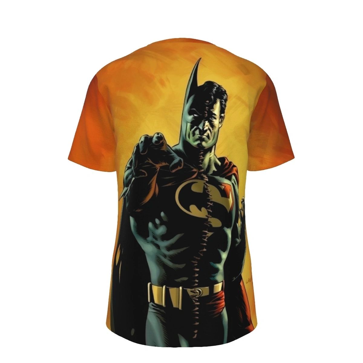 COMPOSITE SUPERMAN ALL OVER PRINT SHIRT AND TANK TOP - BERNIE WRIGHTSON ART