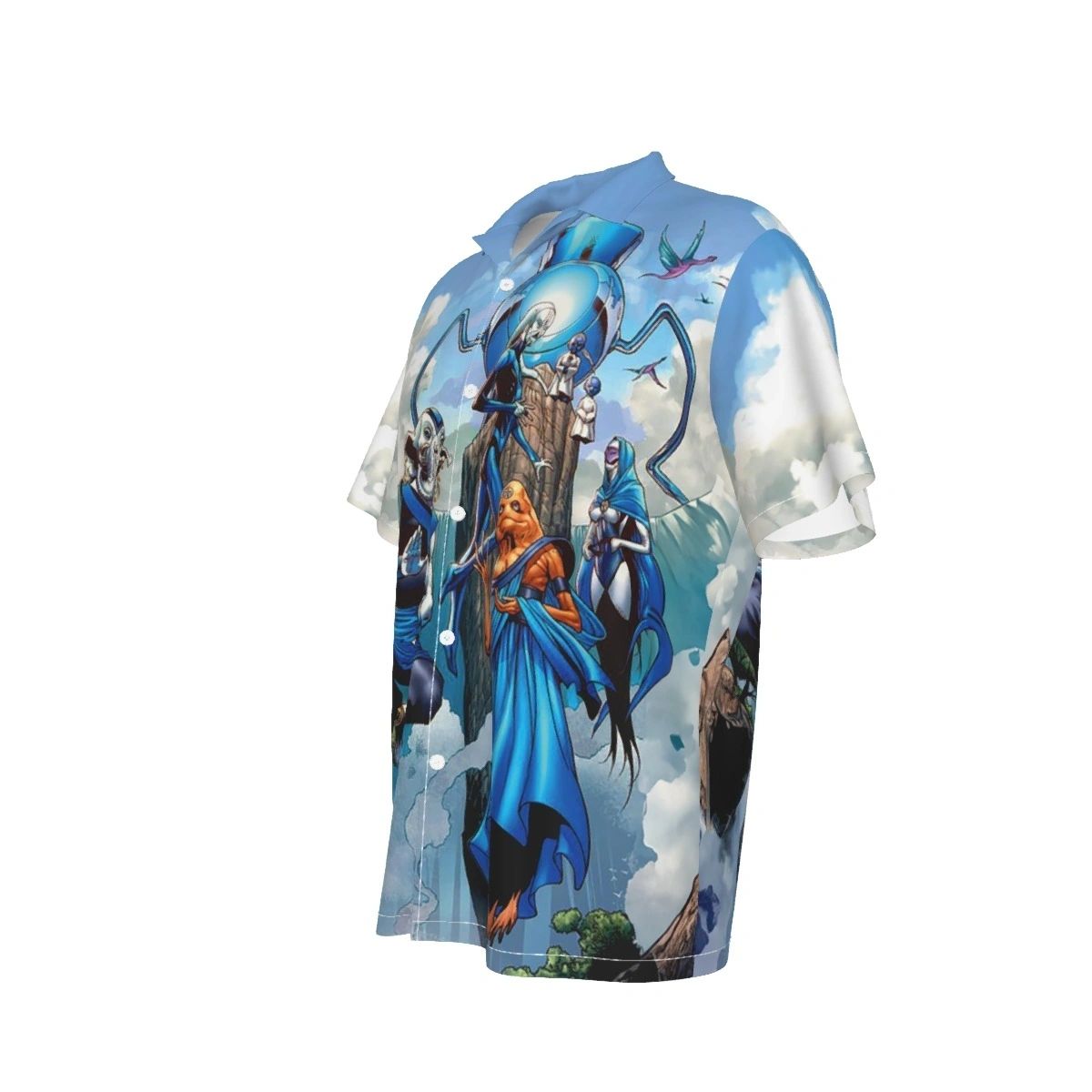 BLUE LANTERNS WORLD ALL OVER PRINT SHIRT AND TANK TOP - REFRESH