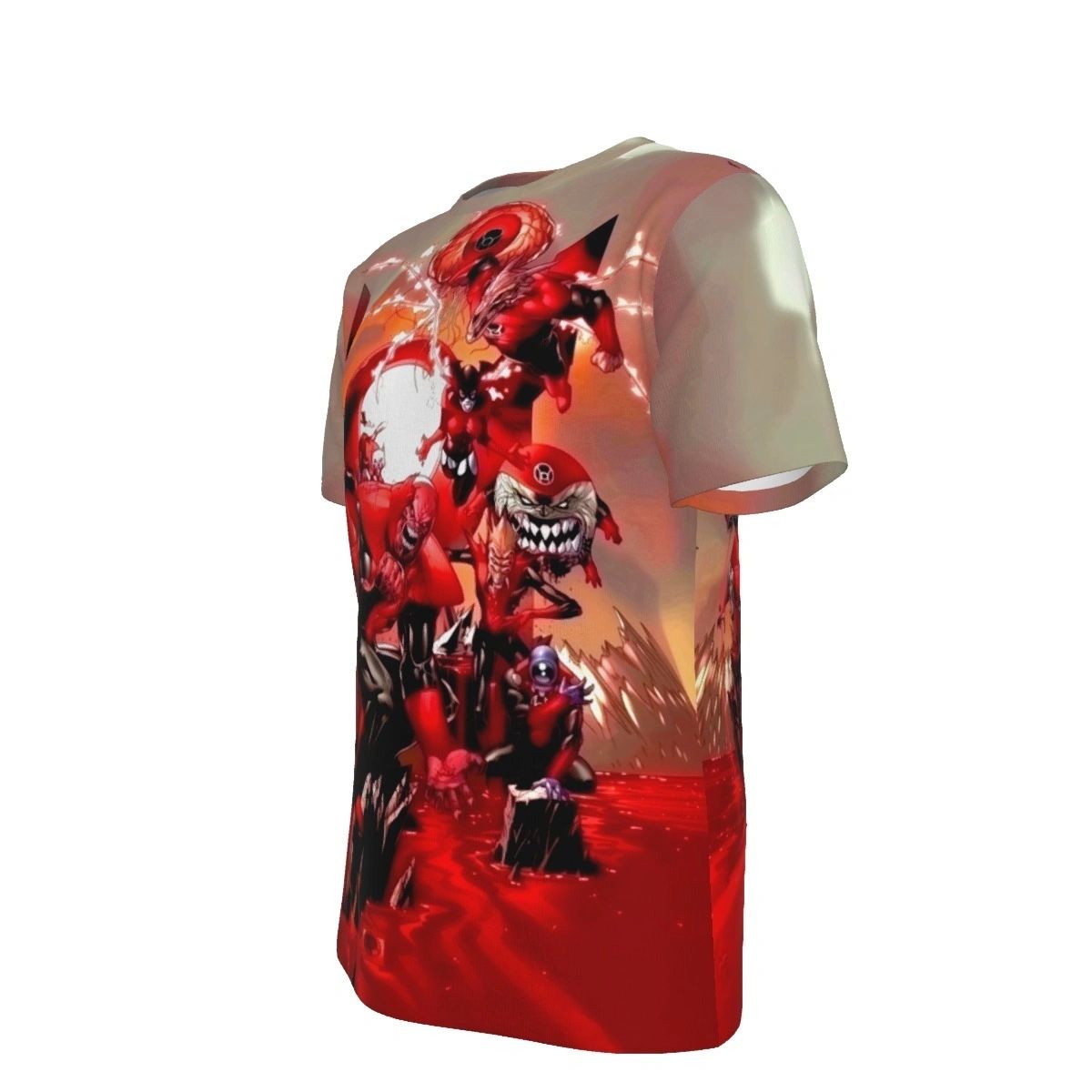 RED LANTERNS WORLD ALL OVER PRINT SHIRT AND TANK TOP
