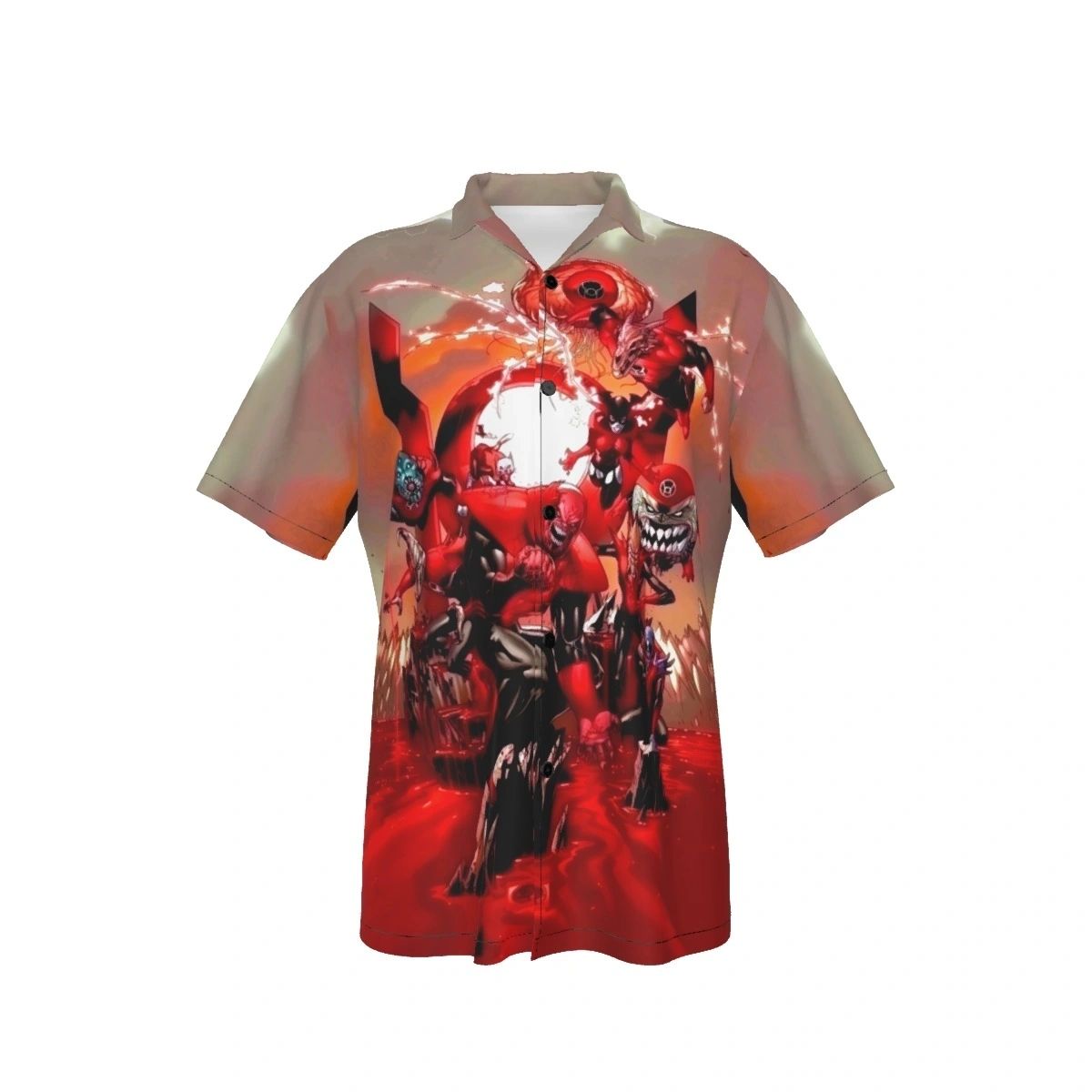 RED LANTERNS WORLD ALL OVER PRINT SHIRT AND TANK TOP