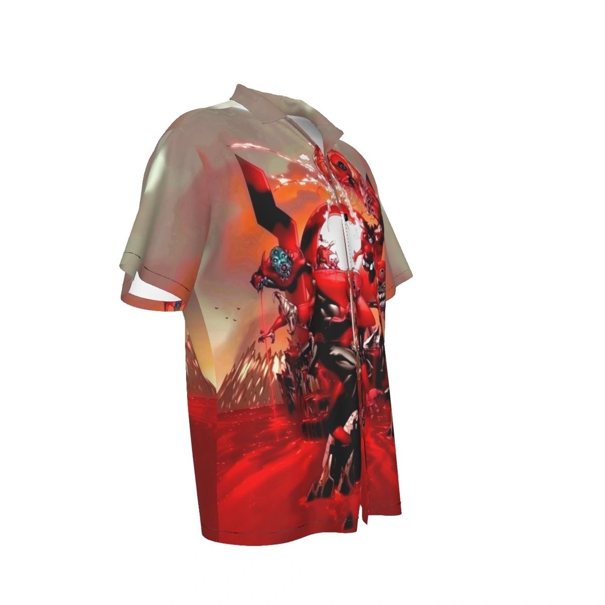 RED LANTERNS WORLD ALL OVER PRINT SHIRT AND TANK TOP