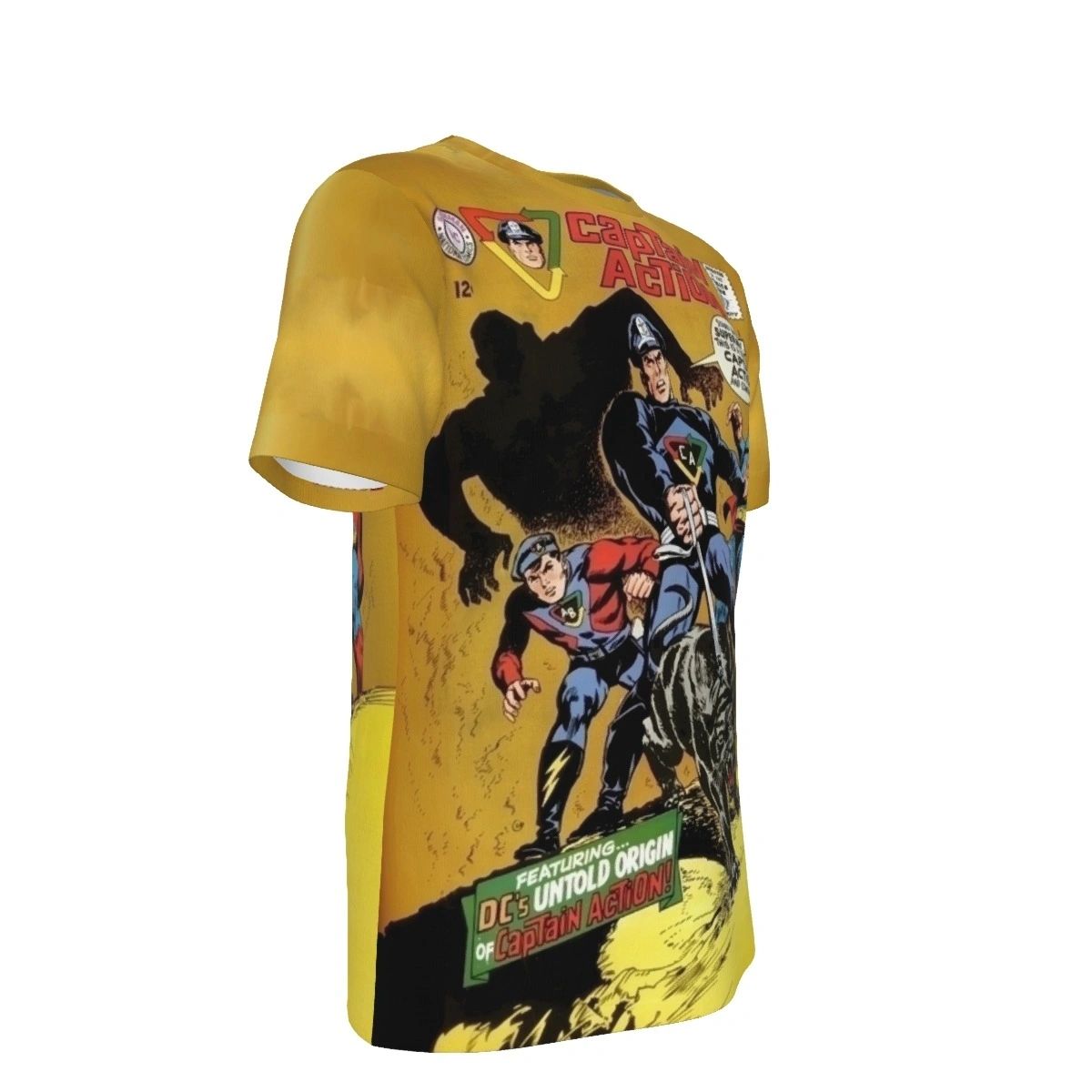 CAPTAIN ACTION 1 ALL OVER PRINT SHIRT AND TANK TOP