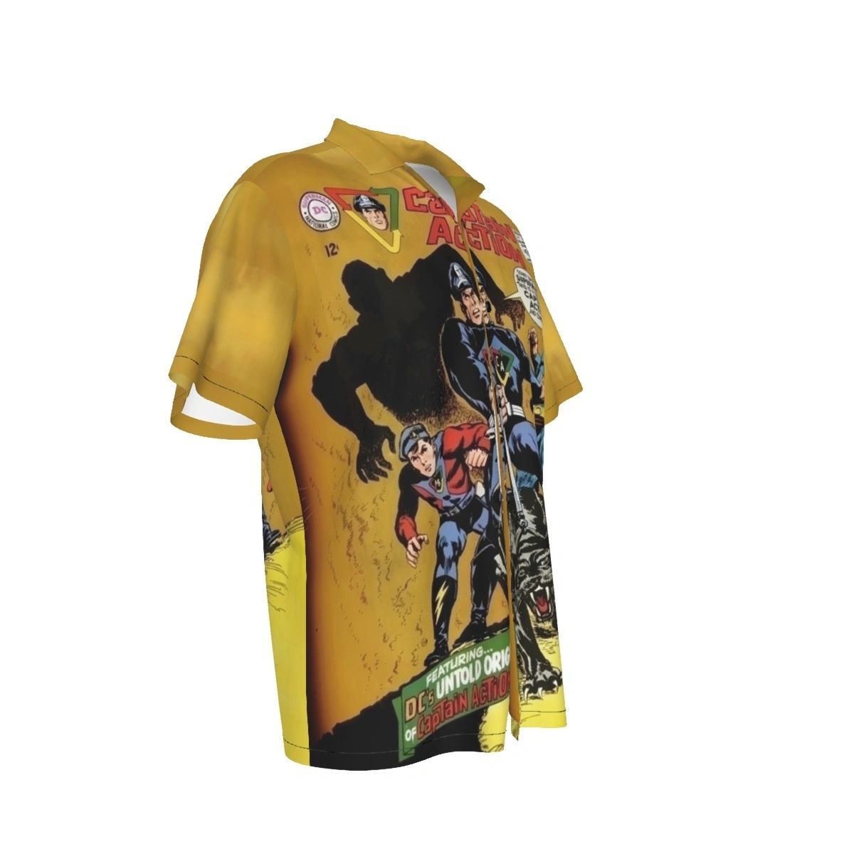 CAPTAIN ACTION 1 ALL OVER PRINT SHIRT AND TANK TOP