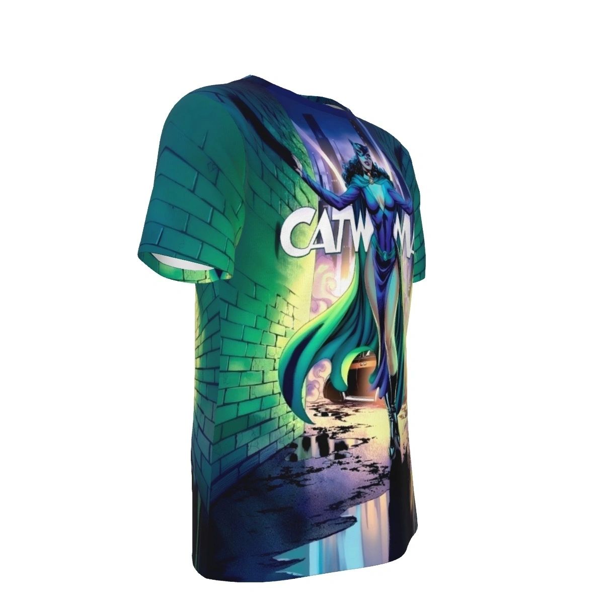 CATWOMAN 80 ALL OVER PRINT SHIRT AND TANK TOP