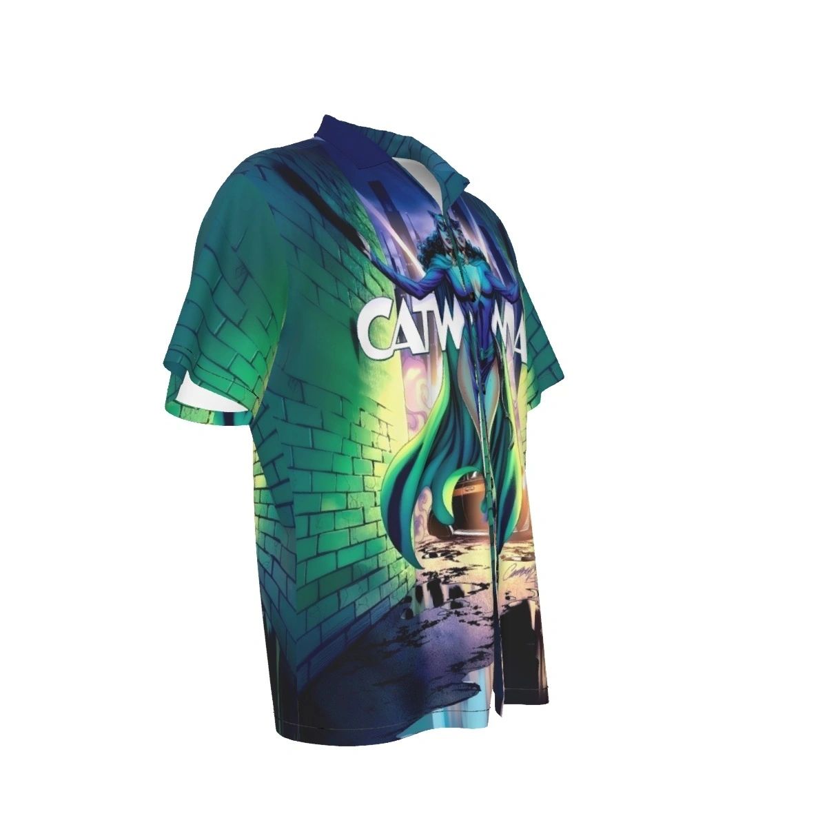 CATWOMAN 80 ALL OVER PRINT SHIRT AND TANK TOP