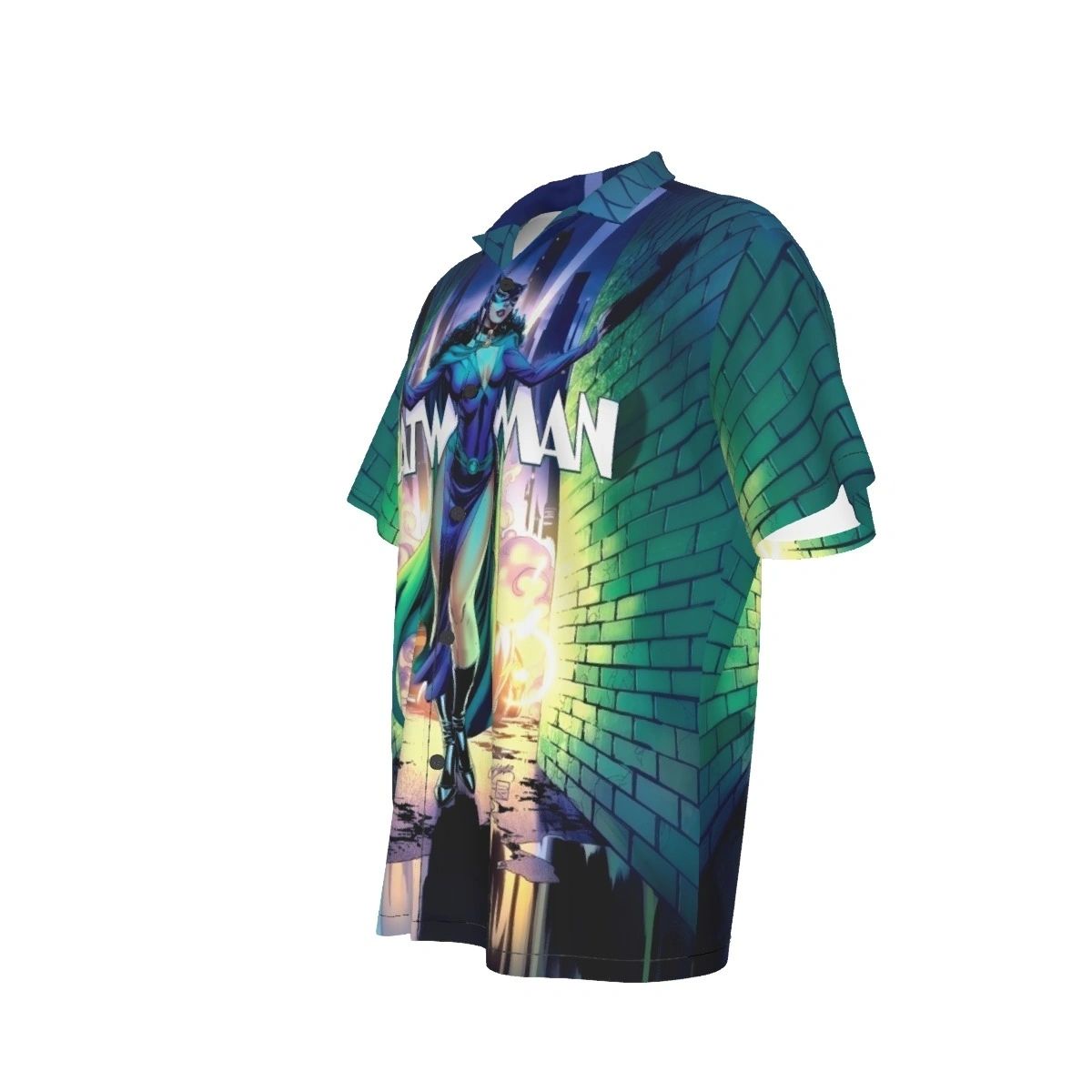 CATWOMAN 80 ALL OVER PRINT SHIRT AND TANK TOP