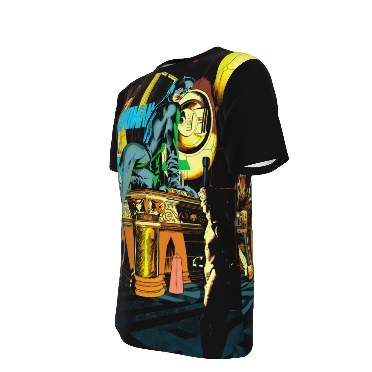 CATWOMAN PINUP ALL OVER PRINT SHIRT AND TANK TOP