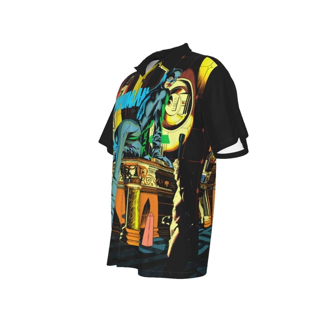 CATWOMAN PINUP ALL OVER PRINT SHIRT AND TANK TOP