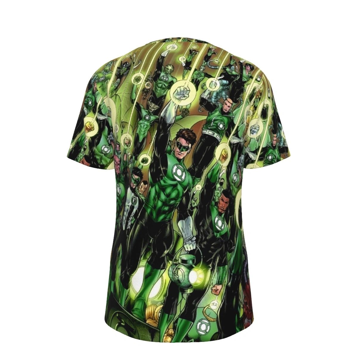 GREEN LANTERN CORPS LIGHT EM UP ALL OVER PRINT SHIRT AND TANK TOP