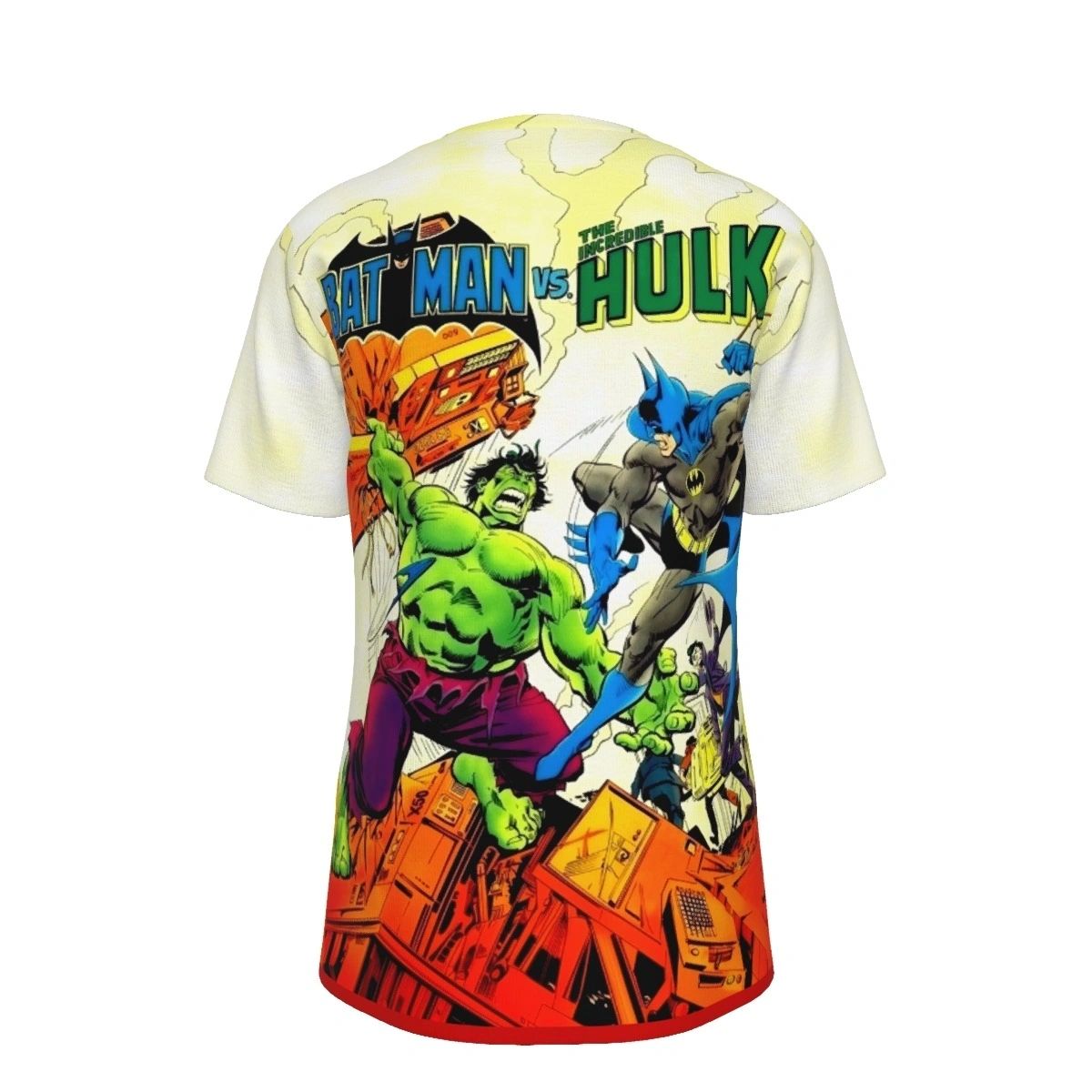 BATMAN VS HULK ALL OVER PRINT SHIRT AND TANK TOP - REFRESH