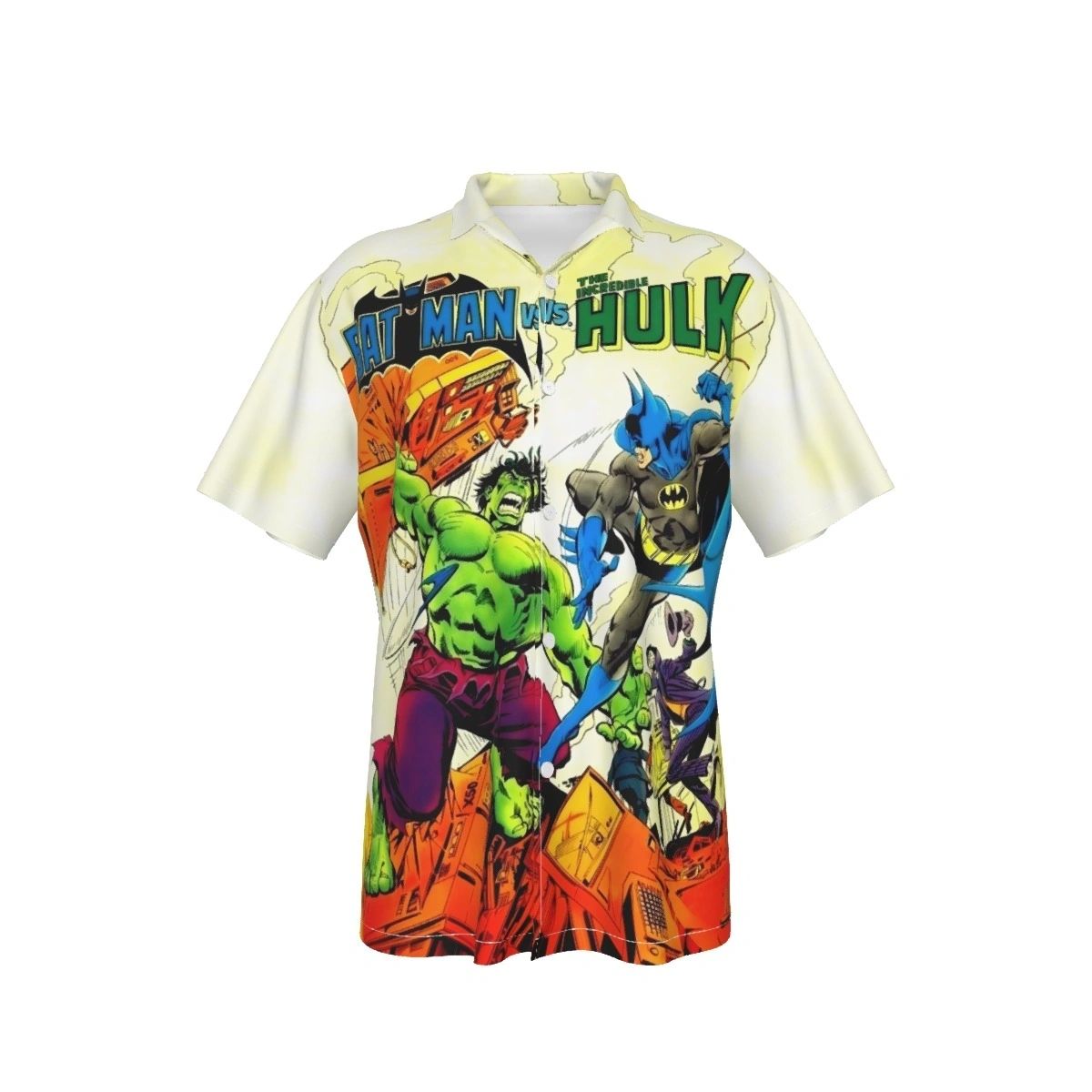 BATMAN VS HULK ALL OVER PRINT SHIRT AND TANK TOP - REFRESH