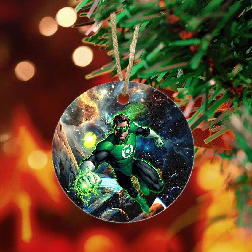 JLA HAL JORDAN READY CHRISTMAS TREE ORNAMENT