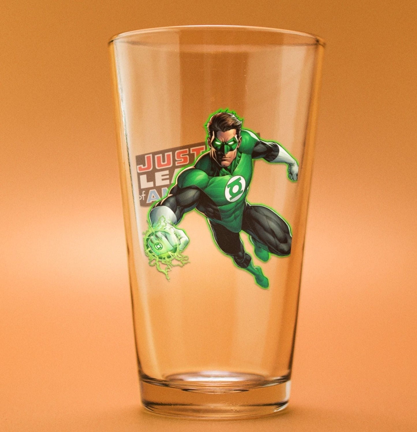 JLA HAL JORDAN READY Pint Glass (with Free Shipping)