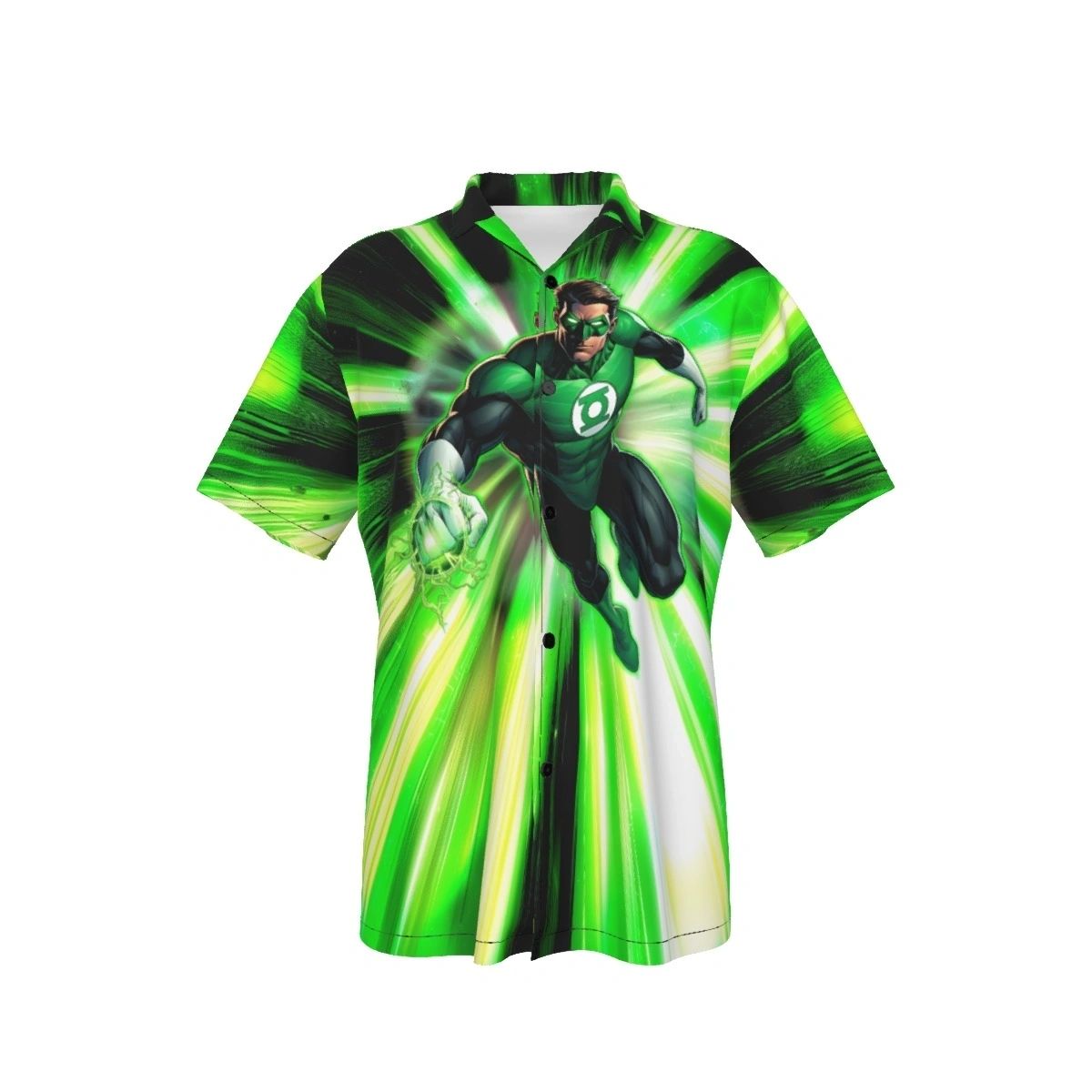 HAL JORDAN GREEN LANTERN READY ALL OVER PRINT SHIRT AND TANK TOP