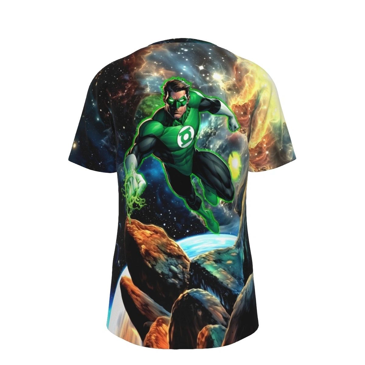 HAL JORDAN JLA READY ALL OVER PRINT SHIRT AND TANK TOP