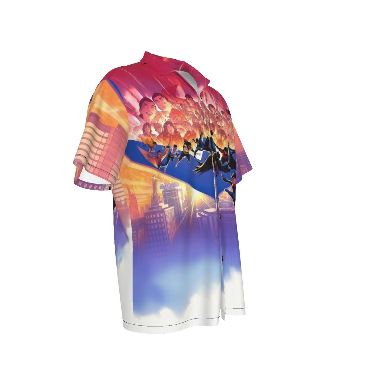 NIGHTWING 100 ALL OVER PRINT SHIRT AND TANK TOP - CAMPBELL ART