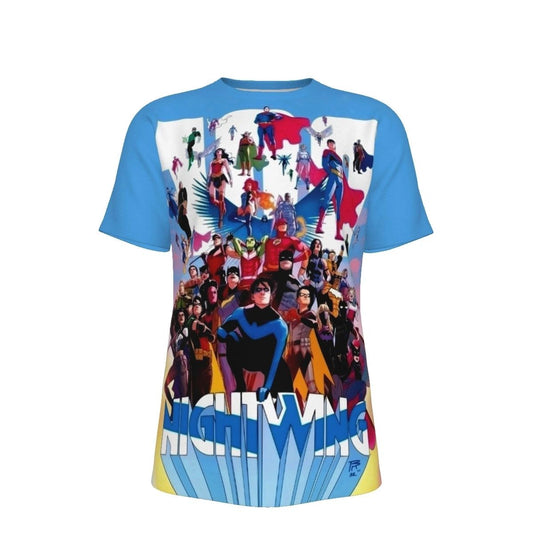 NIGHTWING 100 ALL OVER PRINT SHIRT AND TANK TOP - BRUNO REDONDO ART