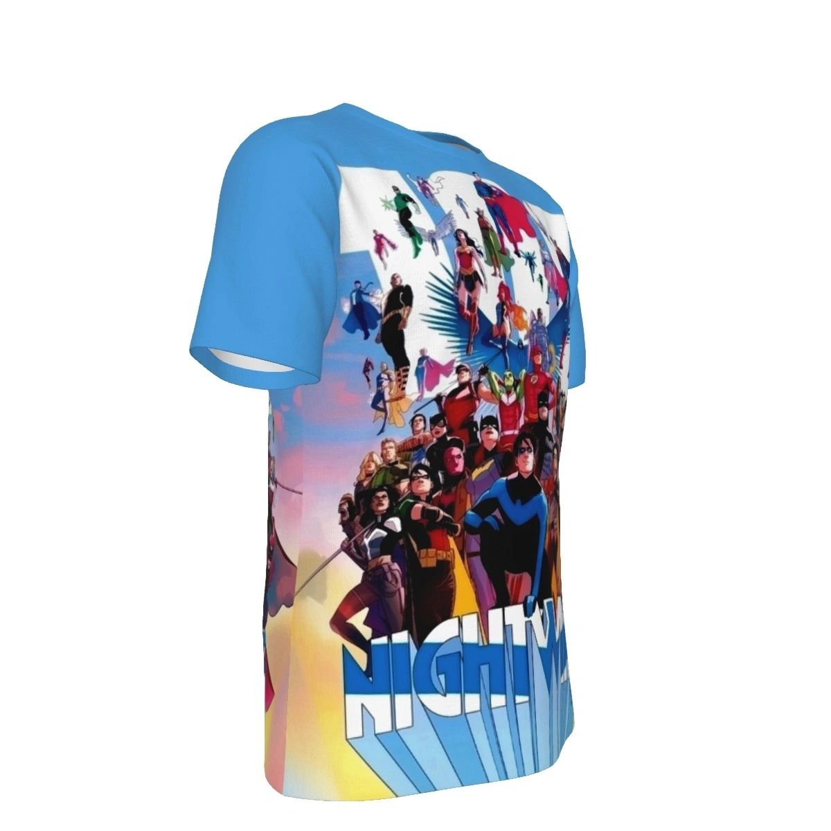 NIGHTWING 100 ALL OVER PRINT SHIRT AND TANK TOP - BRUNO REDONDO ART