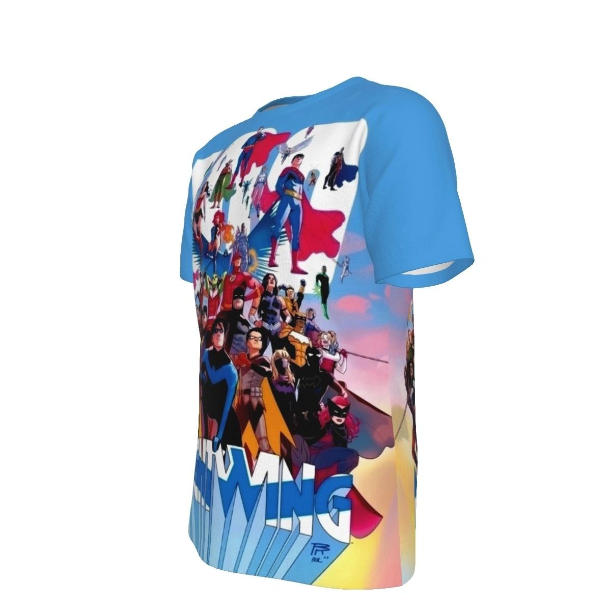 NIGHTWING 100 ALL OVER PRINT SHIRT AND TANK TOP - BRUNO REDONDO ART