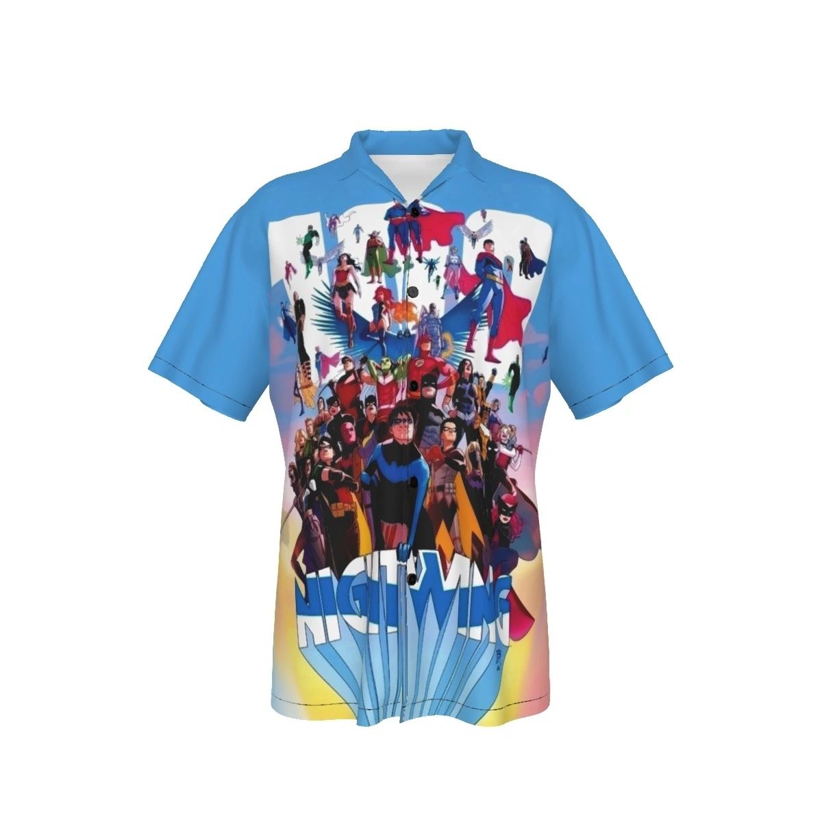 NIGHTWING 100 ALL OVER PRINT SHIRT AND TANK TOP - BRUNO REDONDO ART