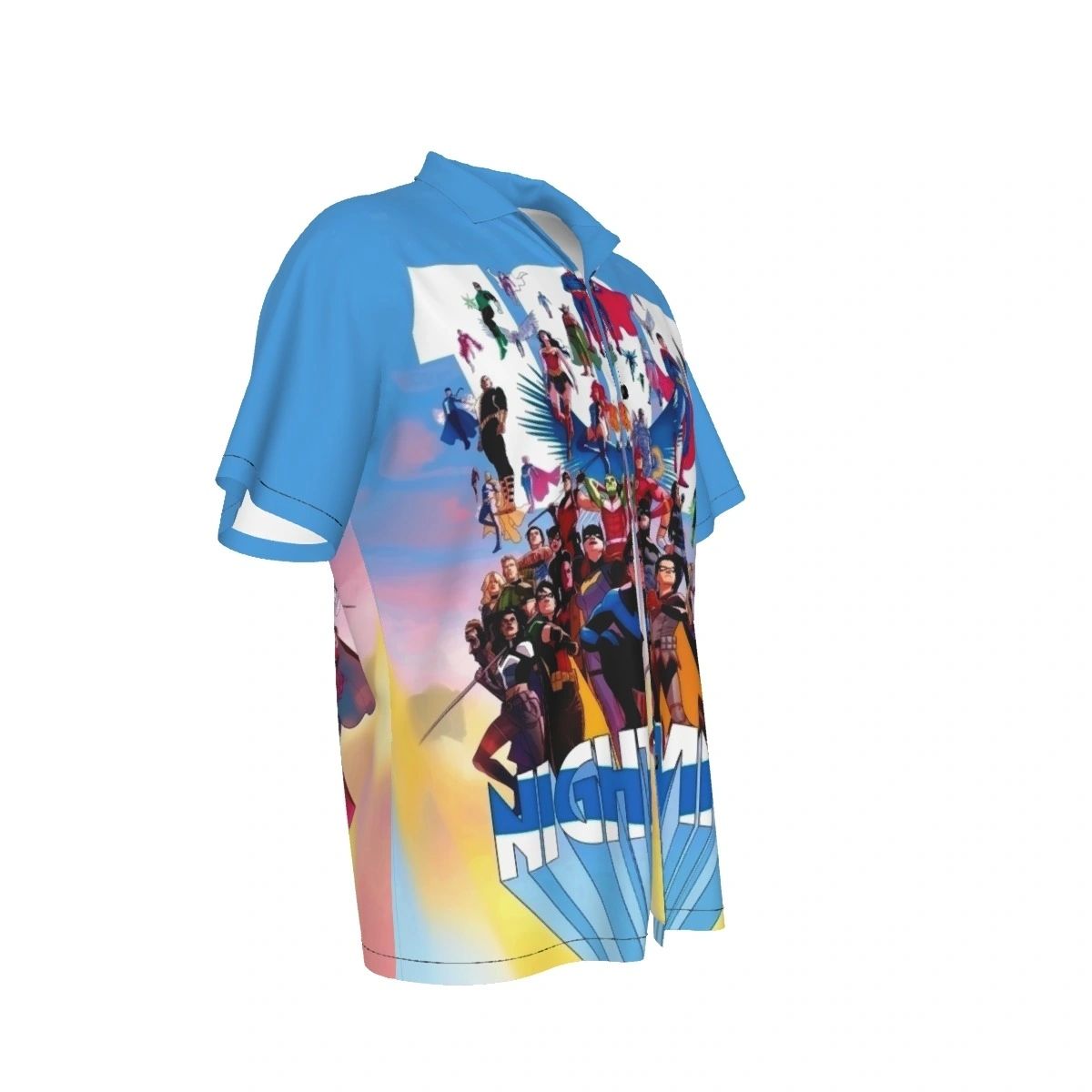 NIGHTWING 100 ALL OVER PRINT SHIRT AND TANK TOP - BRUNO REDONDO ART