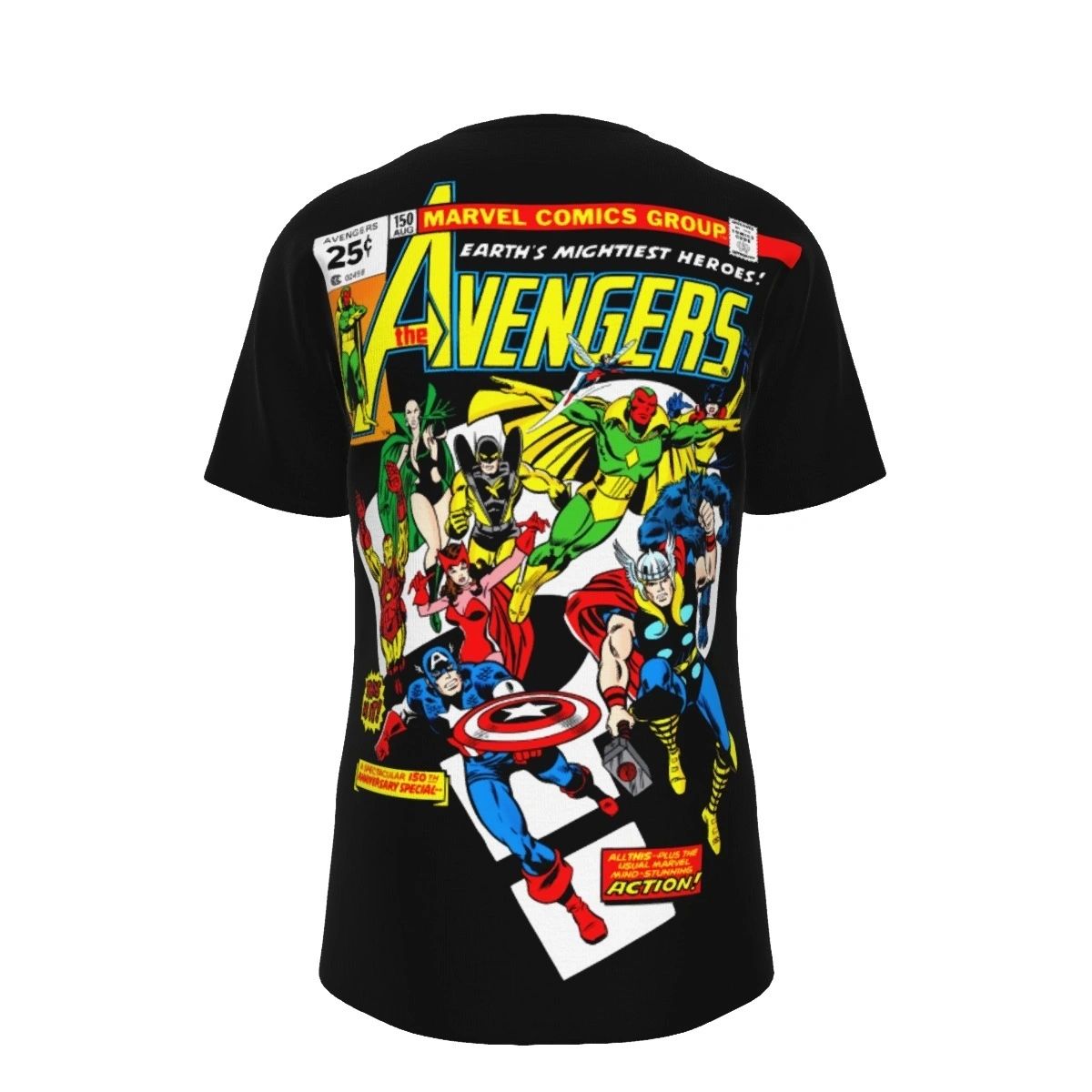 AVENGERS 150 ALL OVER PRINT SHIRT AND TANK TOP
