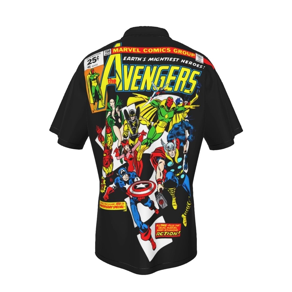 AVENGERS 150 ALL OVER PRINT SHIRT AND TANK TOP