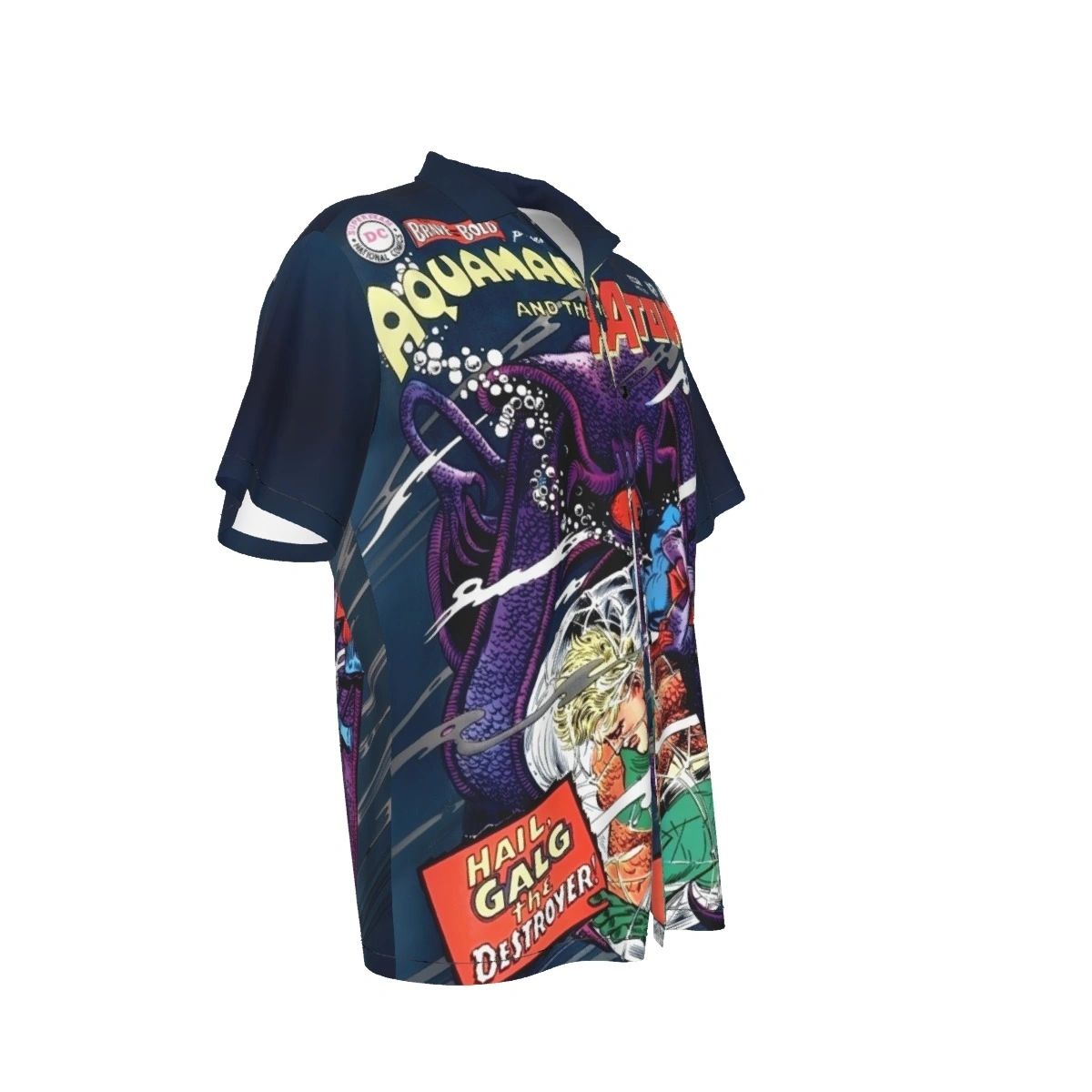 BRAVE AND THE BOLD 73 ALL OVER PRINT SHIRT AND TANK TOP - AQUAMAN, ATOM
