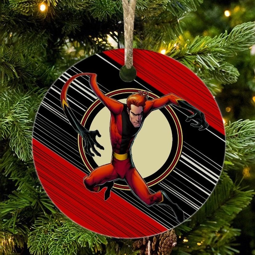 ELONGATED MAN READY CHRISTMAS TREE ORNAMENT